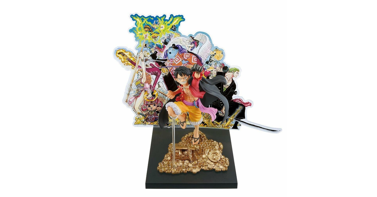 Figurine One Piece - Crocus Lot E Roger Legendary Pirates Ichiban Kuji